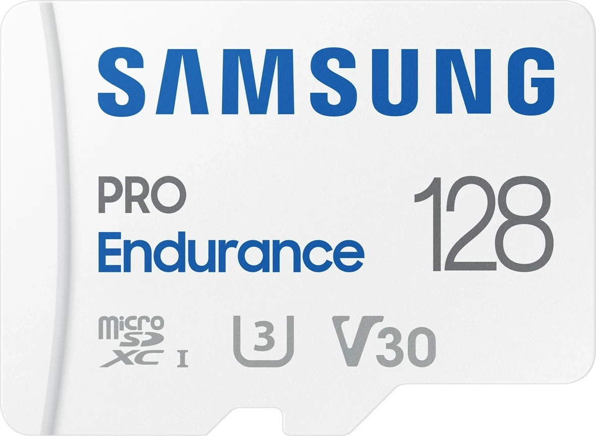 Kartelë memorie Samsung PRO Endurance MB-MJ128K, 128 GB, microSDXC, e bardhë