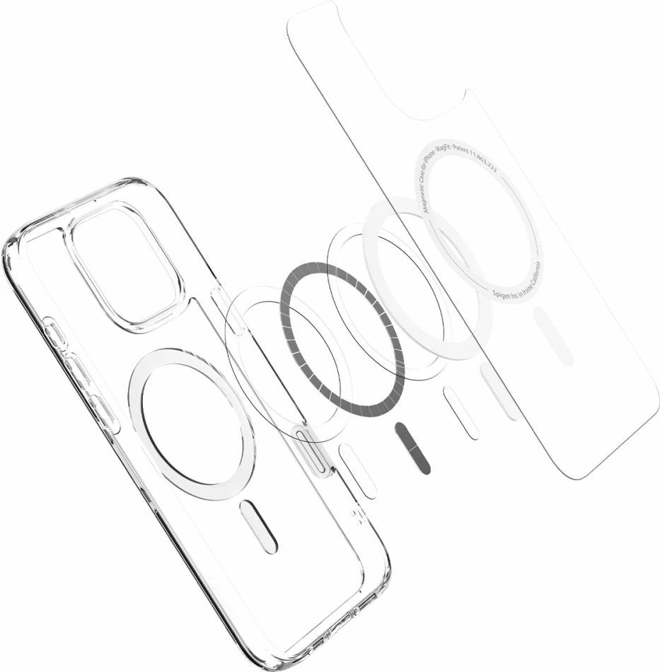 Mbështjellës Spigen Ultra Hybrid për iPhone 16 Pro, Bardhë