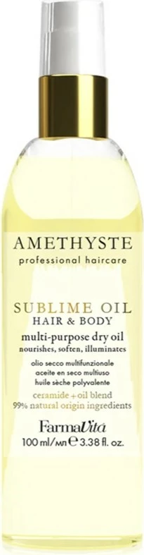 Vaj për flokë dhe trup Farmavita Amethyste Sublime Oil për femra, 100ml
