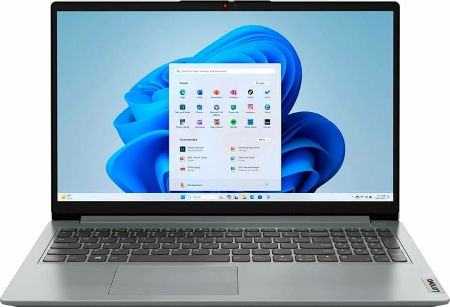 Laptop Lenovo IdeaPad 1 15ALC7, AMD Ryzen 7 5700U, 16GB DDR4, 512GB SSD, AMD Radeon Graphics, hiri