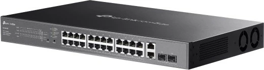 Switch TP-Link Omada ES228GMP, 26 porta Gigabit, PoE, Managed, rackmount, i zi