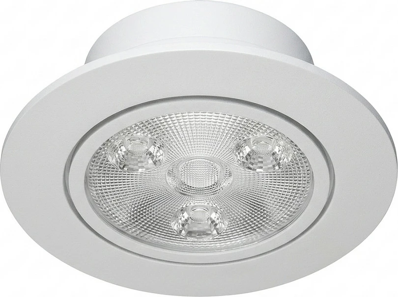 Spot LED tavanor i futshëm Synergy21 Helios, i rrumbullakët, dritë e ngrohtë, i bardhë
