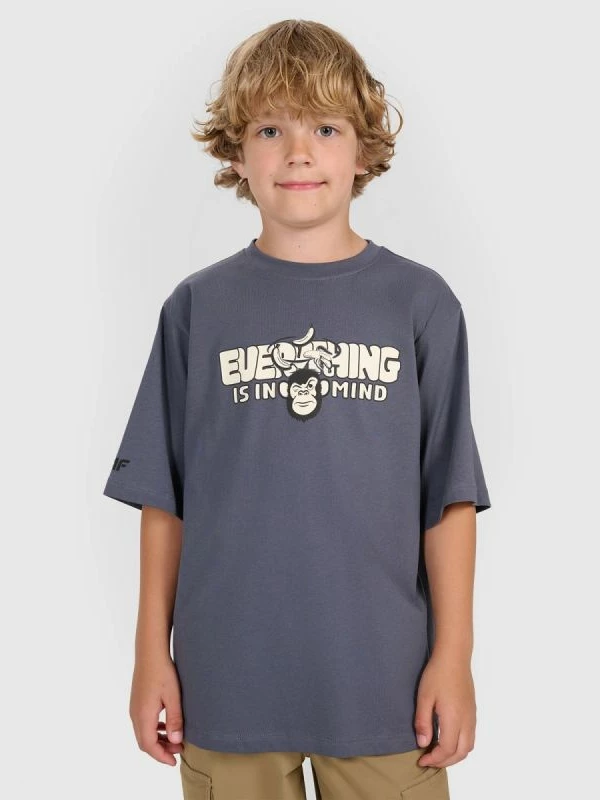 Maicë për djem 4F, gri