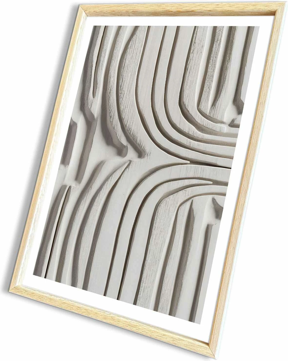 Pikturë dekorative me kornizë MDF, Wallity Ahswabisabi-032, 62x92cm
