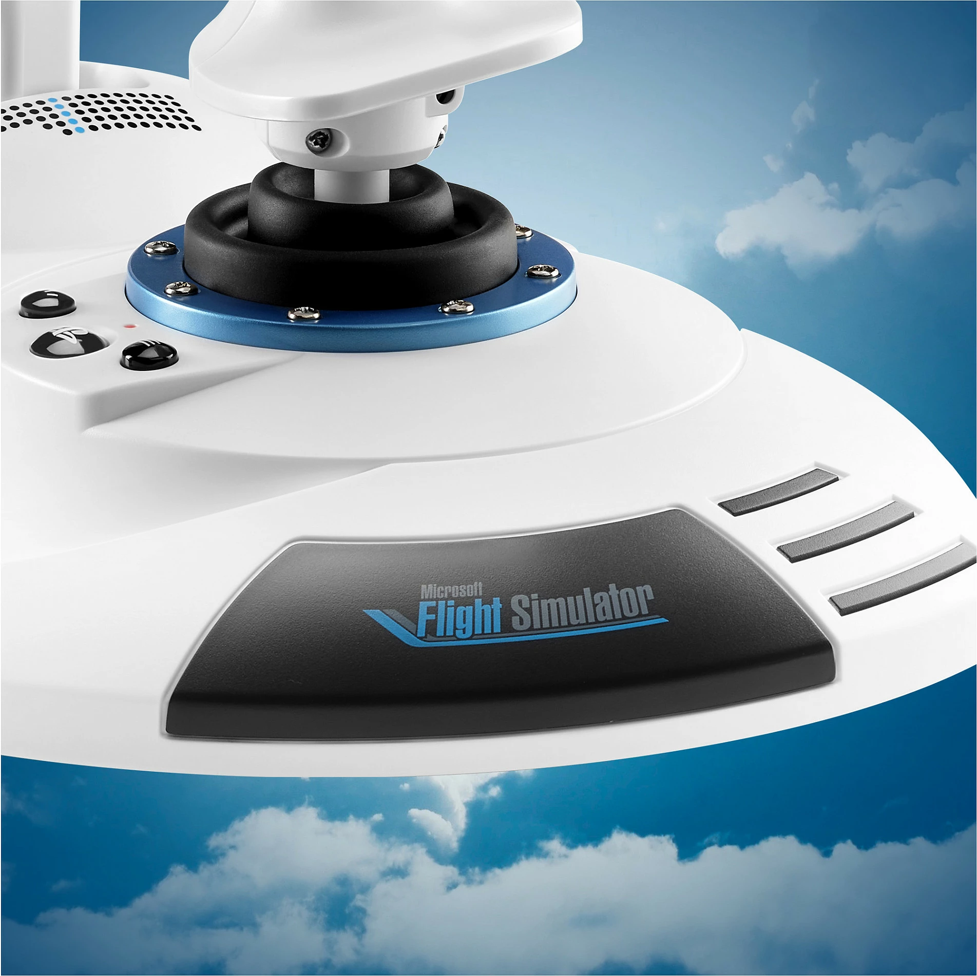 Joystick Thrustmaster T.Flight Hotas 5 MSFS Edition, USB, 14 butona, i bardhë