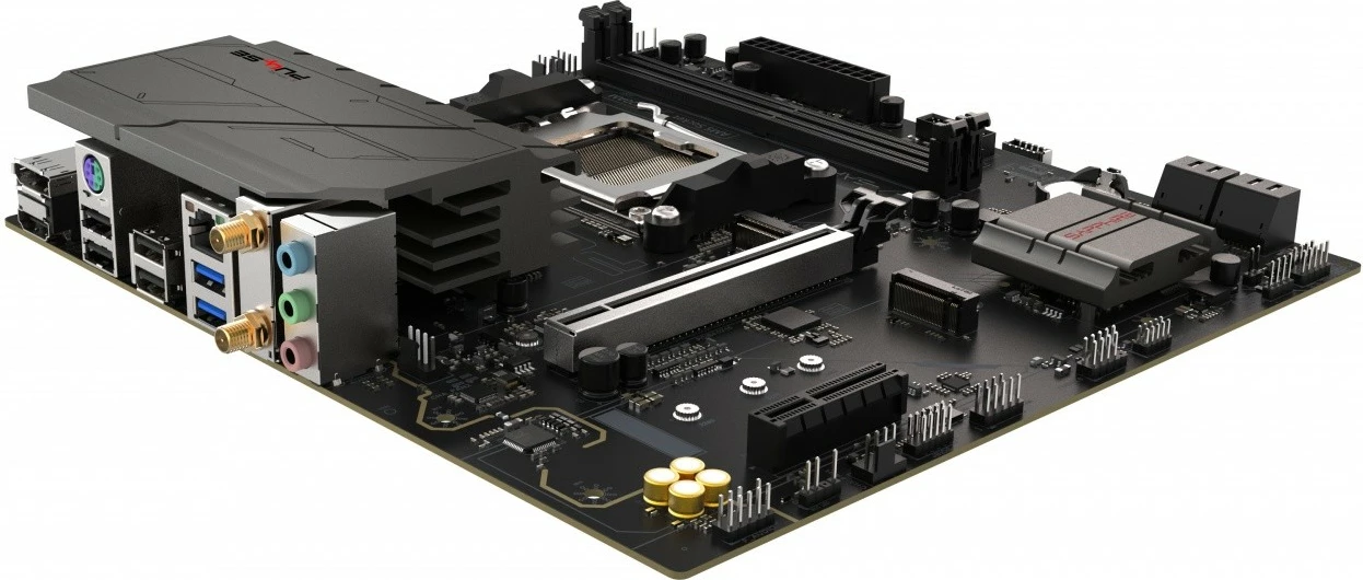 Pllakë amë, Sapphire, PULSE A620AM, Socket AM5, chipset AMD A620, micro ATX, 2x DDR5