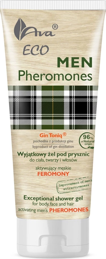 Xhel dushi për meshkuj Ava Laboratorium Eco Men Pheromones Unique, 200ml