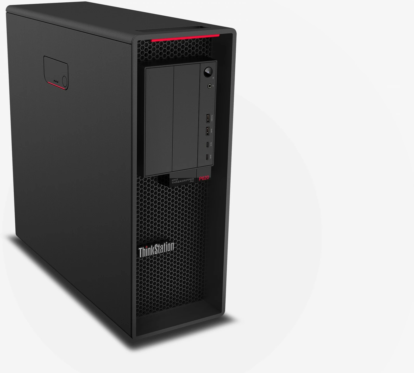 Kasë Lenovo ThinkStation P620, AMD Ryzen Threadripper PRO 5955WX, 64GB RAM, 1TB SSD, NVIDIA RTX 4000 Ada, Windows 11 Pro, e zezë