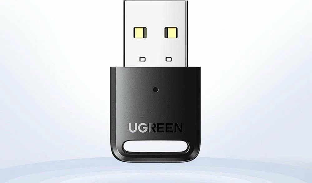 Adapter Bluetooth USB-A Ugreen CM591 (UGR5590), Bluetooth 5.3, LED, rreze 20 m, i zi