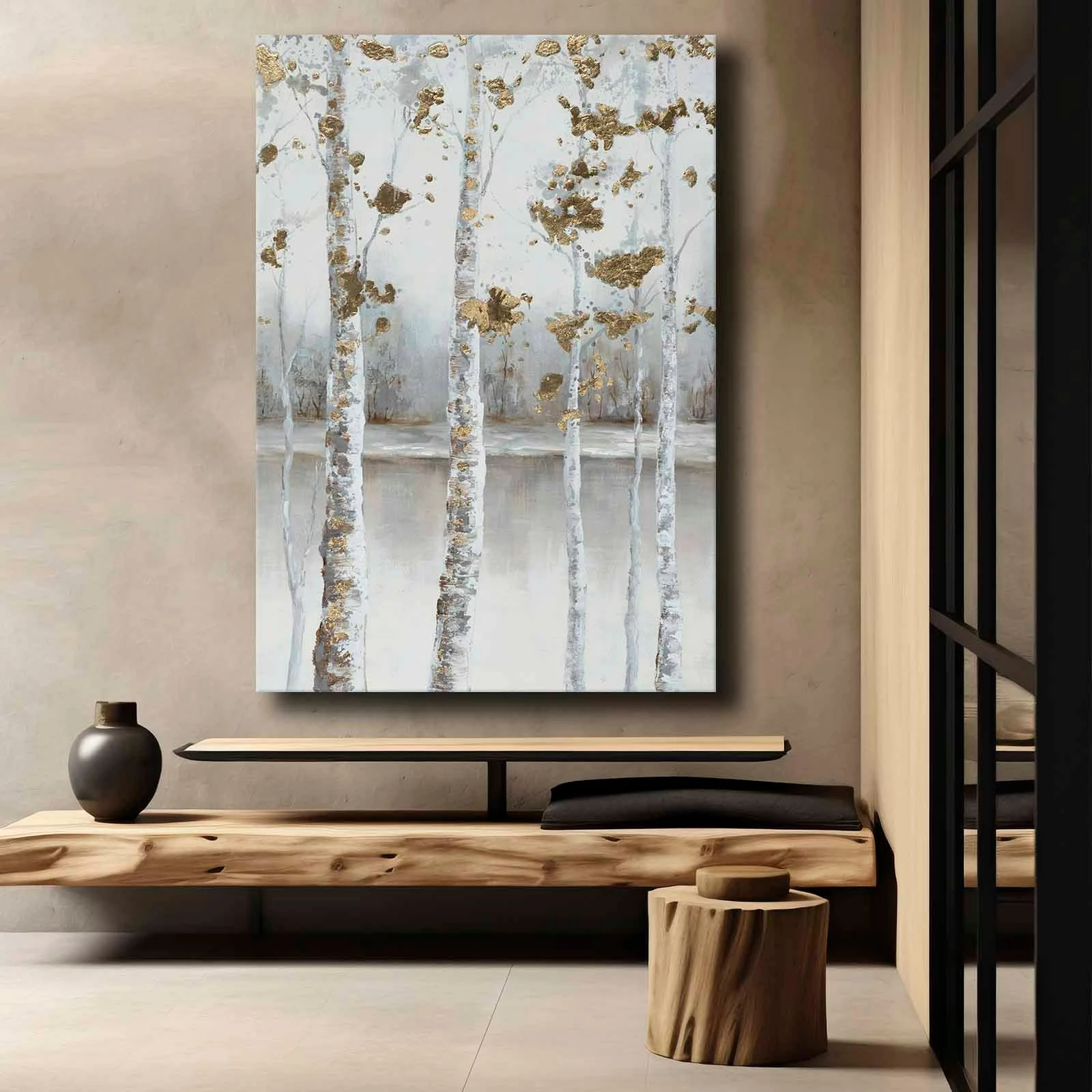 Pikturë dekorative në kanavacë, Wallity, 70100softc-016, shumëngjyrëshe, 70x100cm