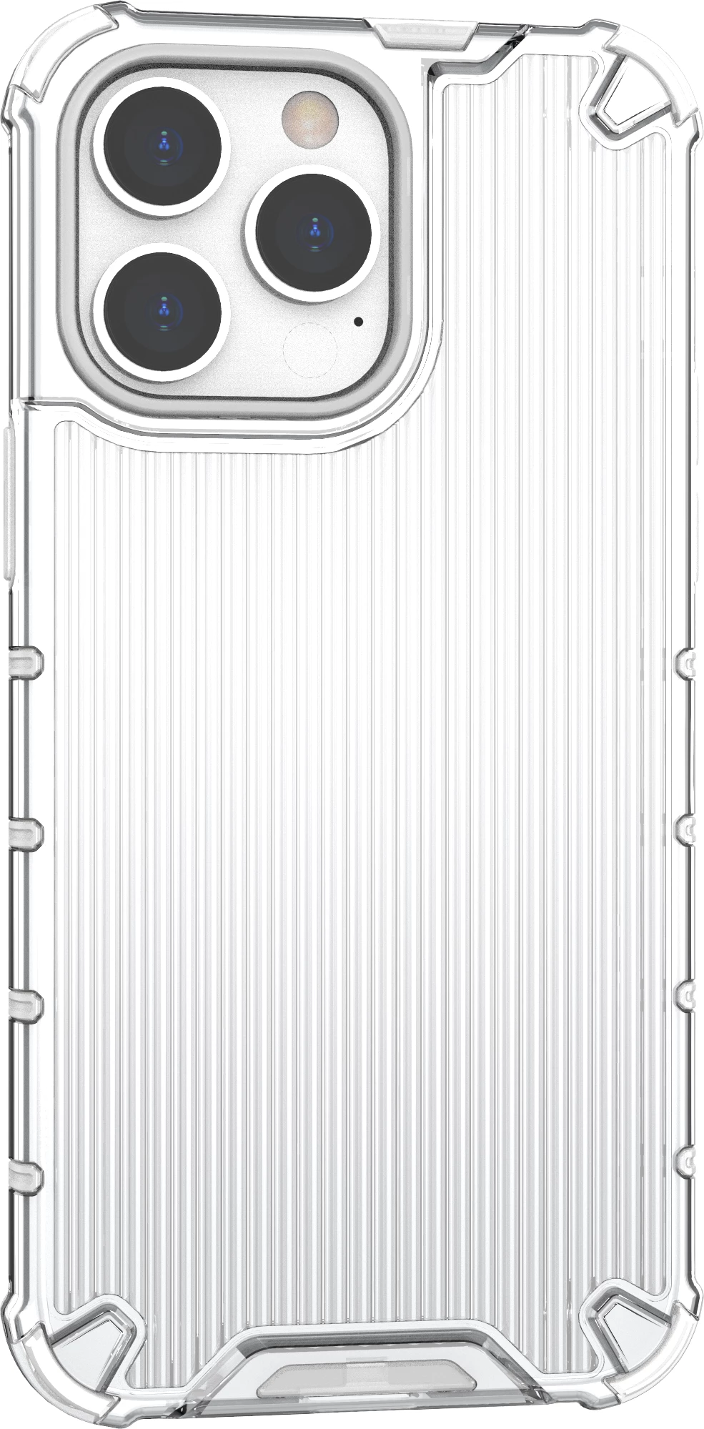 Mbështjellës Hurtel Ombre Protect Case për iPhone 13 Pro, rozë-kaltër