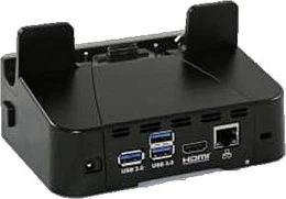 Docking station Zebra CRD-ET5X-1SCOM1 për Zebra ET5X, USB 3.0/HDMI/Ethernet, e zezë