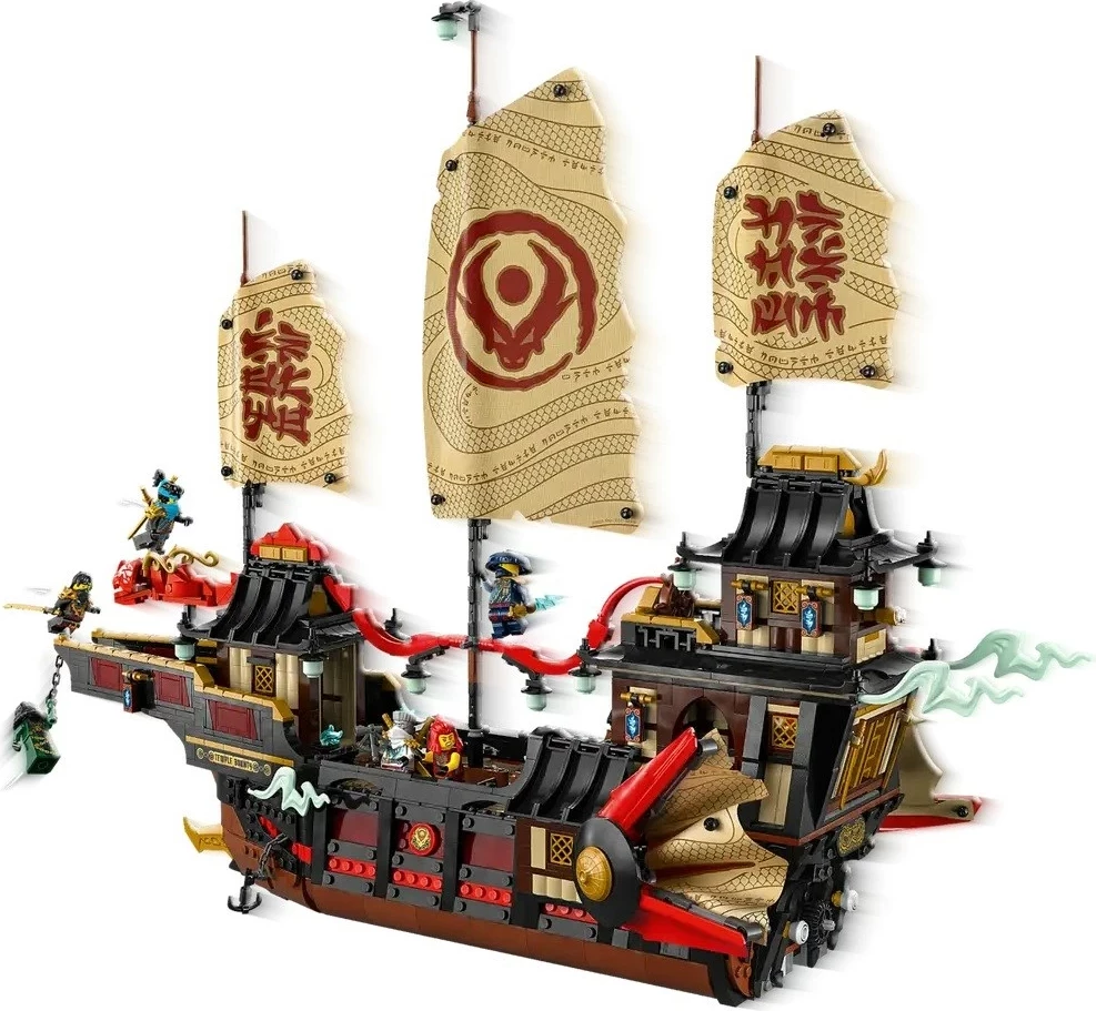 Set LEGO NINJAGO The Temple Bounty 71848 me 6 minifigura