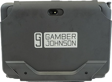 Tastierë 2-në-1 me dritë GAMBER JOHNSON Back Lit për Samsung Galaxy Tab, Touchpad, QWERTZ, e zezë