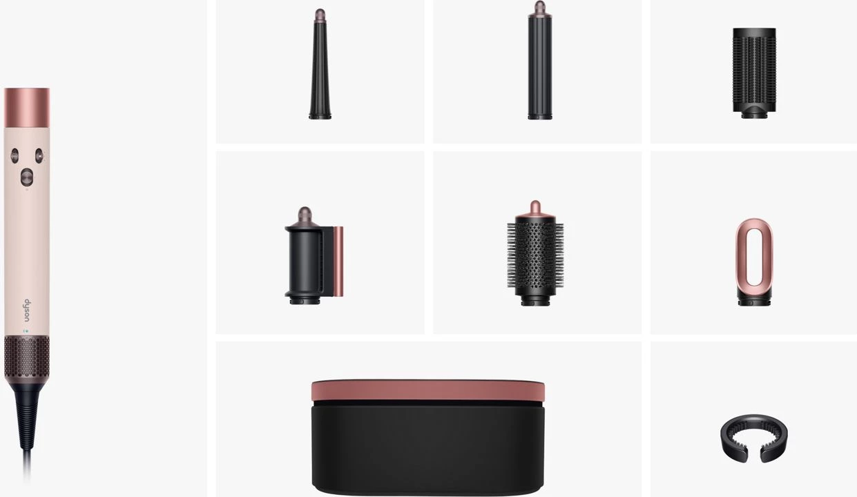 Stilues flokësh Dyson Airwrap i.d. (601848) Rozë qeramike/RoseGold i drejtë+i valëzuar