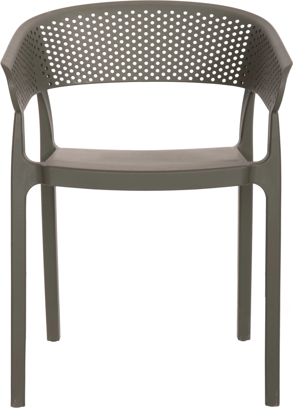 Karrige polipropileni e perforuar FH5941.07 ngjyrë ulliri e errët 53,5x50,5x73Hcm