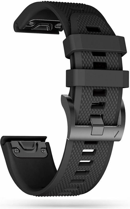 Rrip Tech-Protect Smooth për Garmin Fenix 3/5X/3HR/5X Plus/6X/6X Pro/7X, i zi