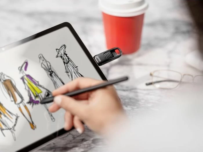 USB memorie SanDisk Ultra Slider SDCZ480-256G-G46 256GB USB-C 3.2 Gen 1 e zezë