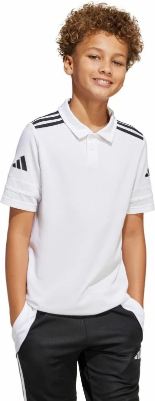 Maicë polo për fëmijë adidas, e bardhë [Madhësia: 140 cm]