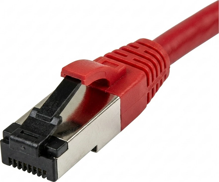 Kabllo rrjeti Synergy21 CAT8.1 RJ45 1.5m, 2000MHz, S/FTP, e kuqe