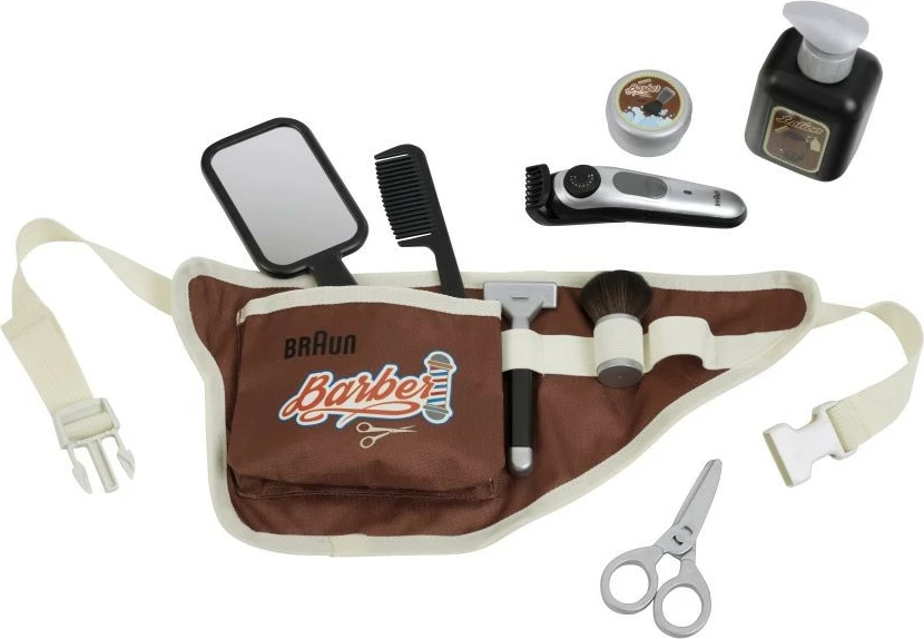 Set berberi lodër Klein Braun 5838, për fëmijë, kafe/bezhë