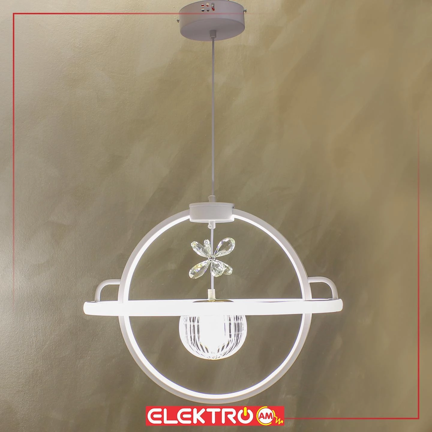 Abazhur LED i varur 8177/1 WH