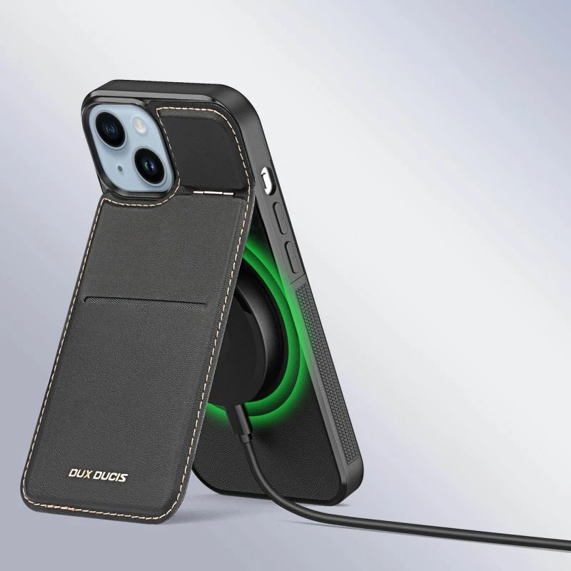 Kutí telefoni Dux Ducis Rafi Mag për iPhone 14 Plus, e zezë