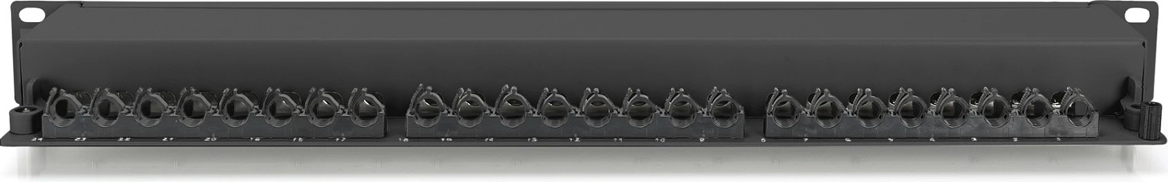 Patchpanel Digitus 24-port Cat6a, 1U, i zi