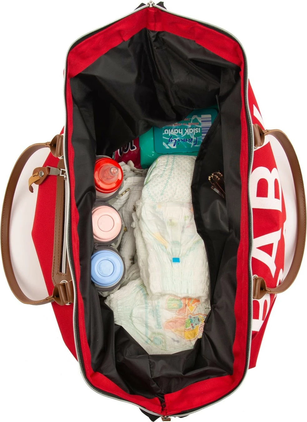 Çantë për pelena, e kuqe, Zoozie Bags, 2169 - 32297