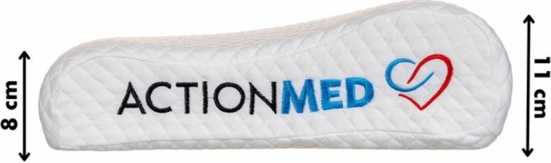 Jastëk ortopedik ActionMed ANATOMICAL MED PILLOW, i bardhë