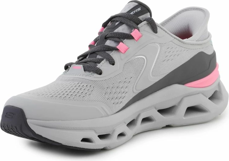 Atlete për femra Skechers, gri/rozë [Madhësia: 37]