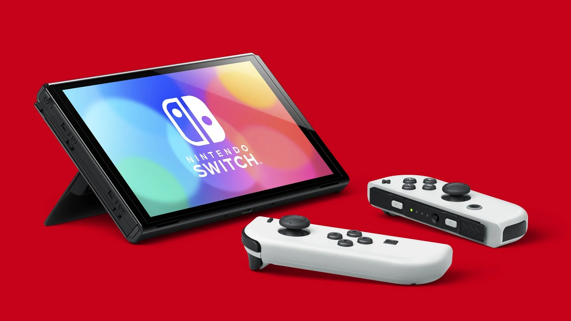 Konzolë portabile Nintendo Switch OLED, 7", 64 GB, Wi-Fi, E bardhë