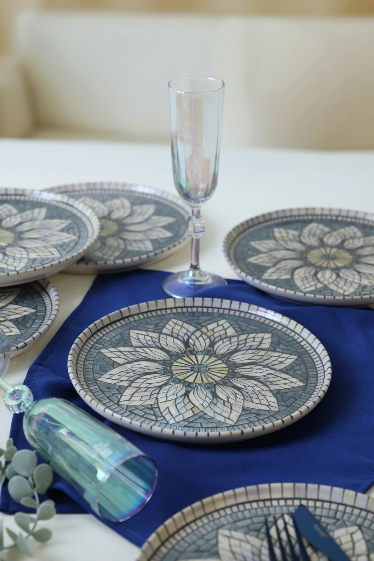 Set pjatash për ëmbëlsira (6 copë), Hermia Concept, X00017442