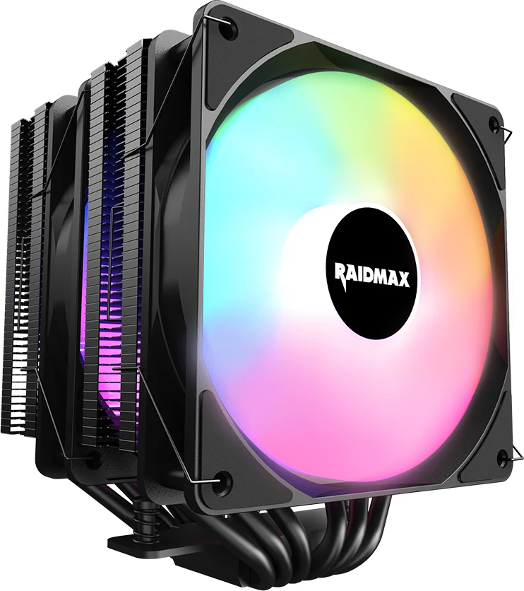 Ftohës për CPU Raidmax AC1226B Dual-Tower - E zezë