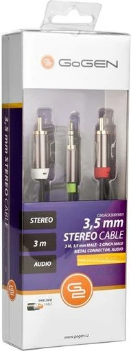 Kablloja e lidhjes GoGEN Connection 3.5 mm Jack/2x Cinch