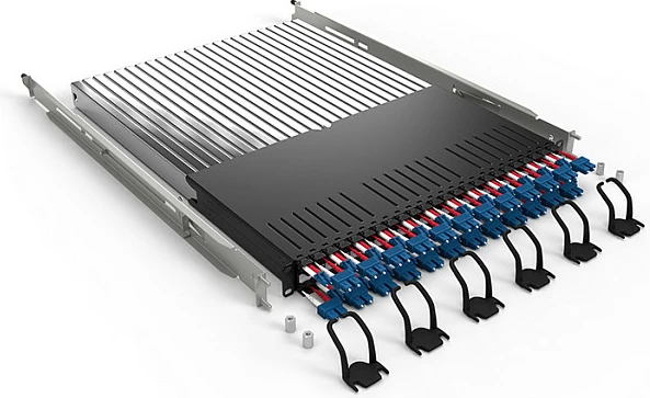 Sistem kabllimi fibër optike PATCHBOX Plus+ OS2, 1.8 m, LC-SC, single-mode, e verdhë