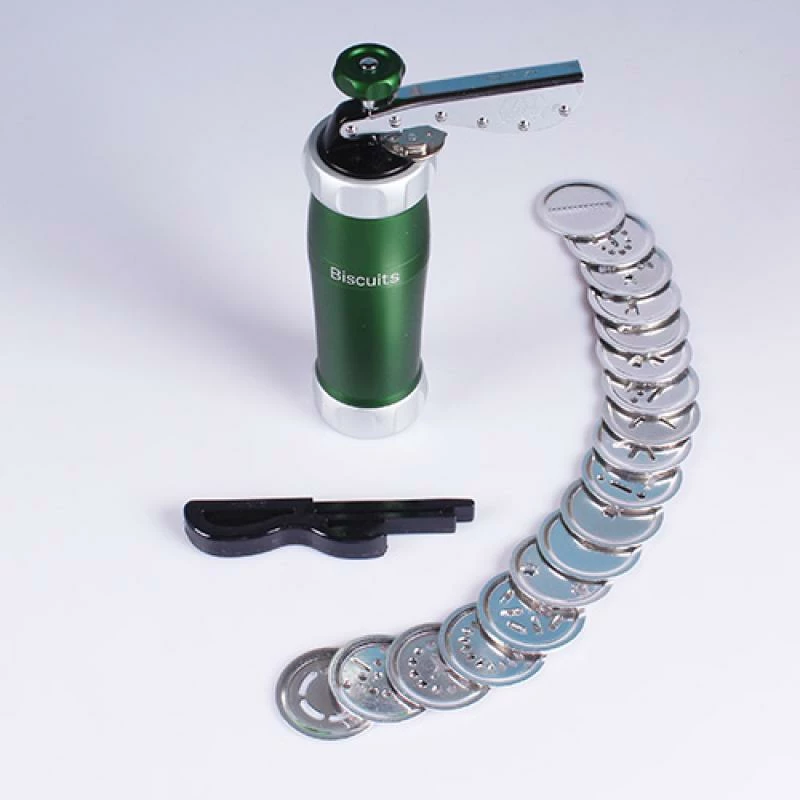 Makineri biskotash, Marcato, Biscuit Machine Design BI-DES-VER (BIDESVER), me disqe forme, jeshile