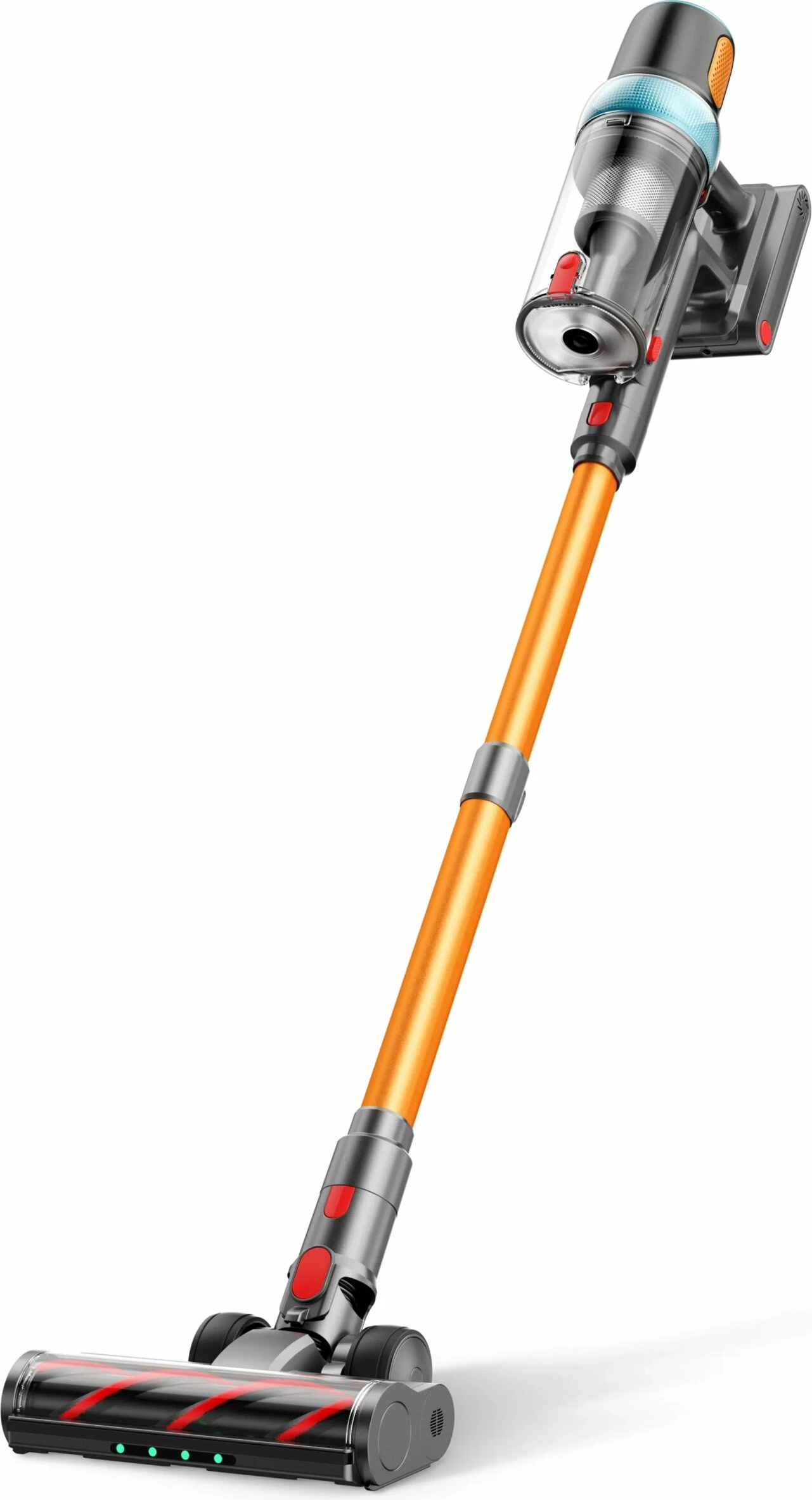 Fshesë elektrike vertikale pa kabllo Yaber P20 120AW, HEPA, 0.8L, 52 min, portokalli