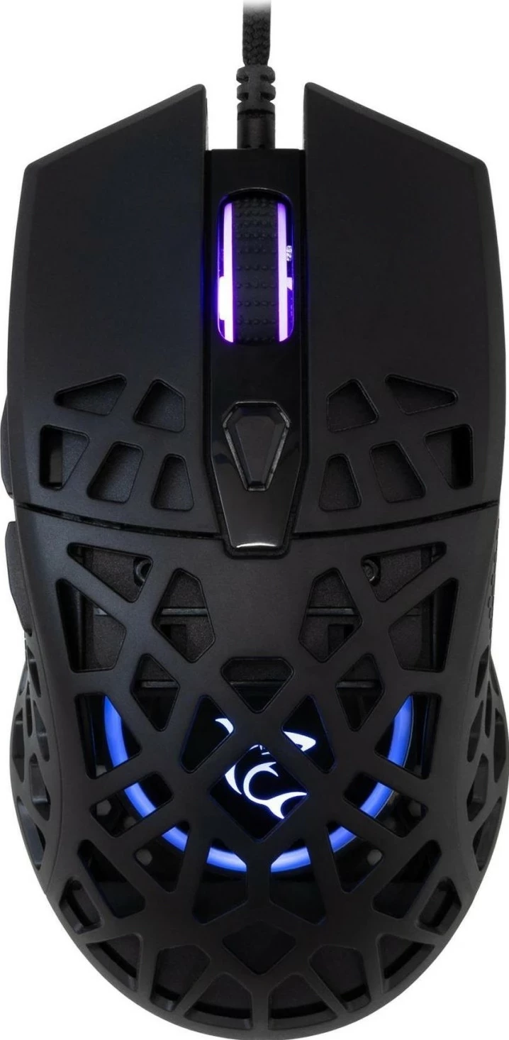 Maus gaming White Shark Caradoc, 7200 DPI, RGB, e zezë