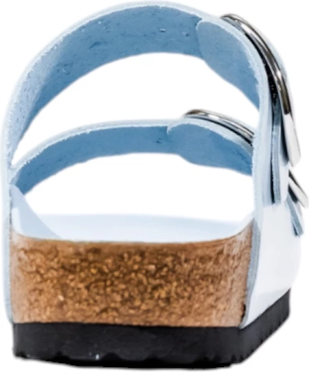 Sandale femra Birkenstock Arizona Big Buckle 1030374, blu e çelët [Madhësia: 39]
