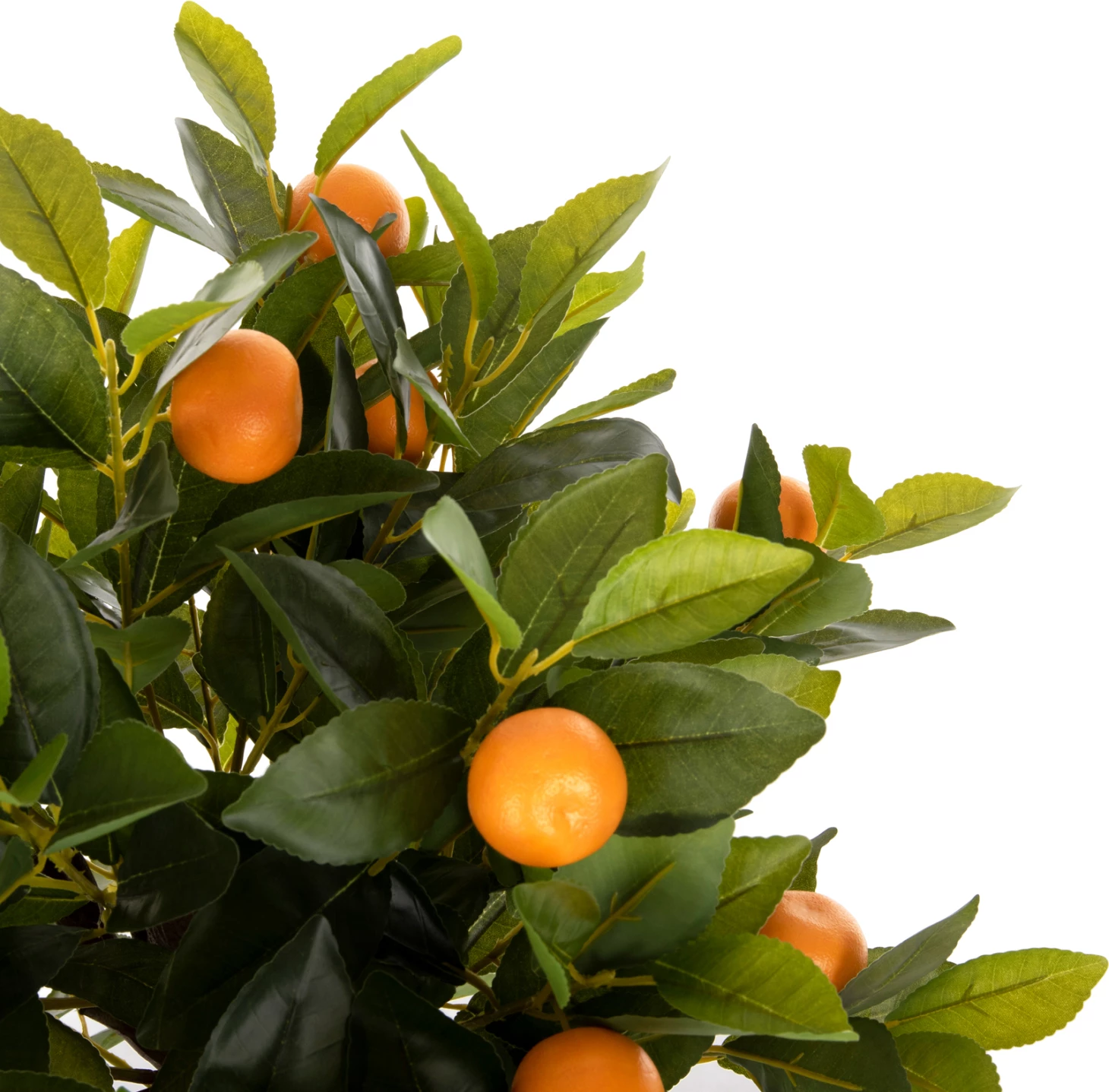 Bimë sintetike dekorative në vazo, FH4021, pemë portokalli, Φ15x12.5-90H cm