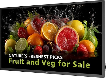Monitor profesional Philips D-Line 55BDL5050D, 55", 4K UHD, Android 14, 24/7, i zi