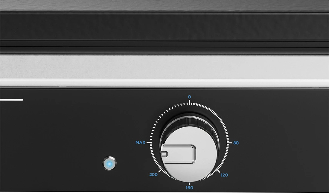 Plancha elektrike Campingaz 1 XD, 2100W, sipërfaqe 450×300 mm, gize e emaluar, e zezë