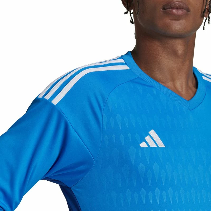 Fanellë për portierë adidas Tiro 23, me mëngë të gjata, blu