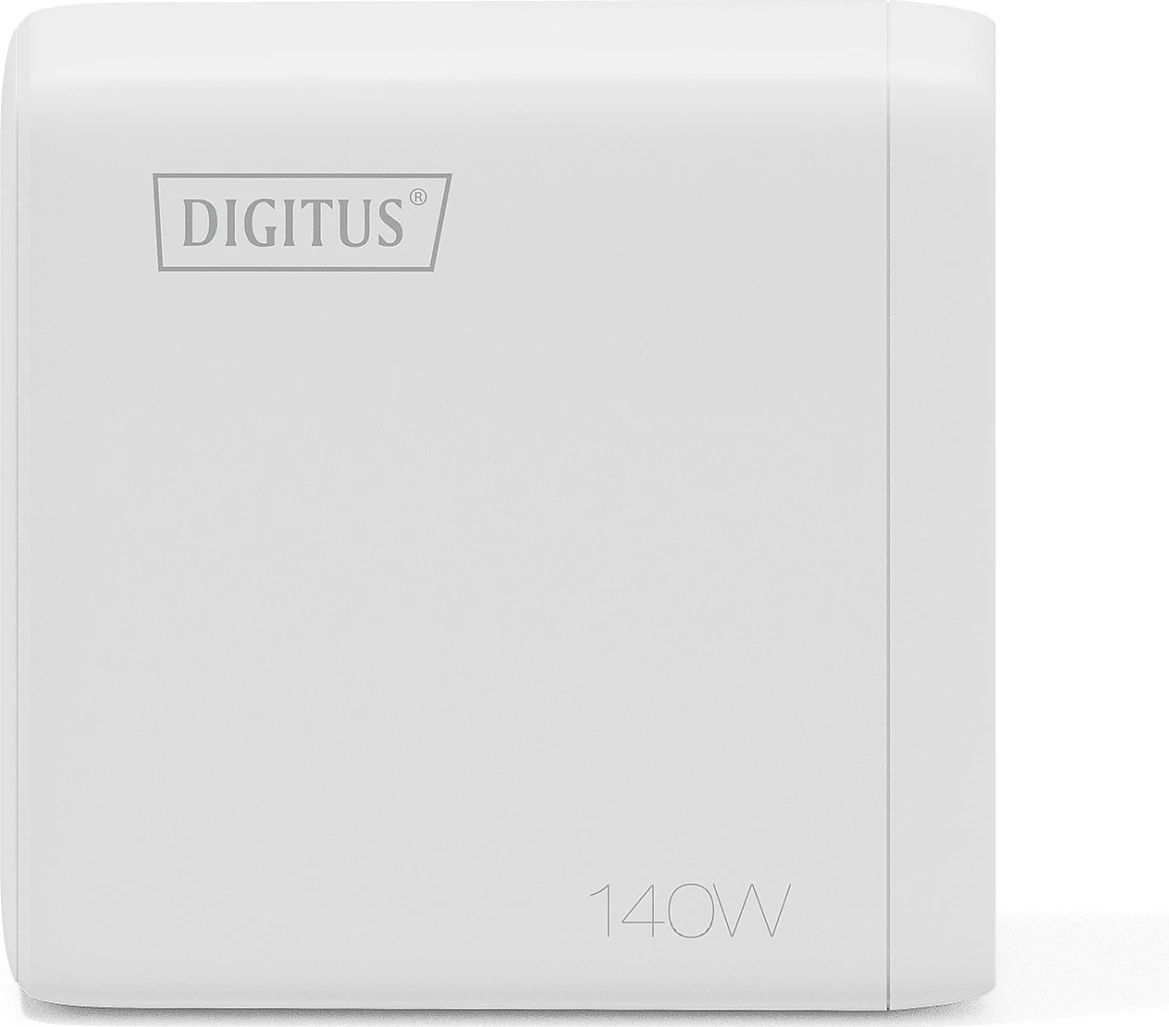 Karikues USB Digitus GaN 140W, 3x USB-C, 1x USB-A, i bardhë