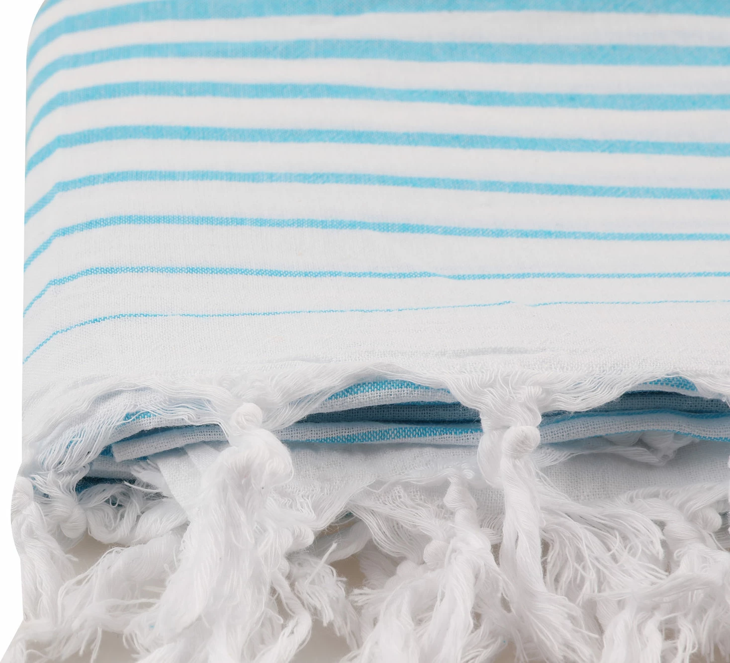 Peshqir plazhi Fouta, ngjyrë turquoise, Mijolnir, Golge