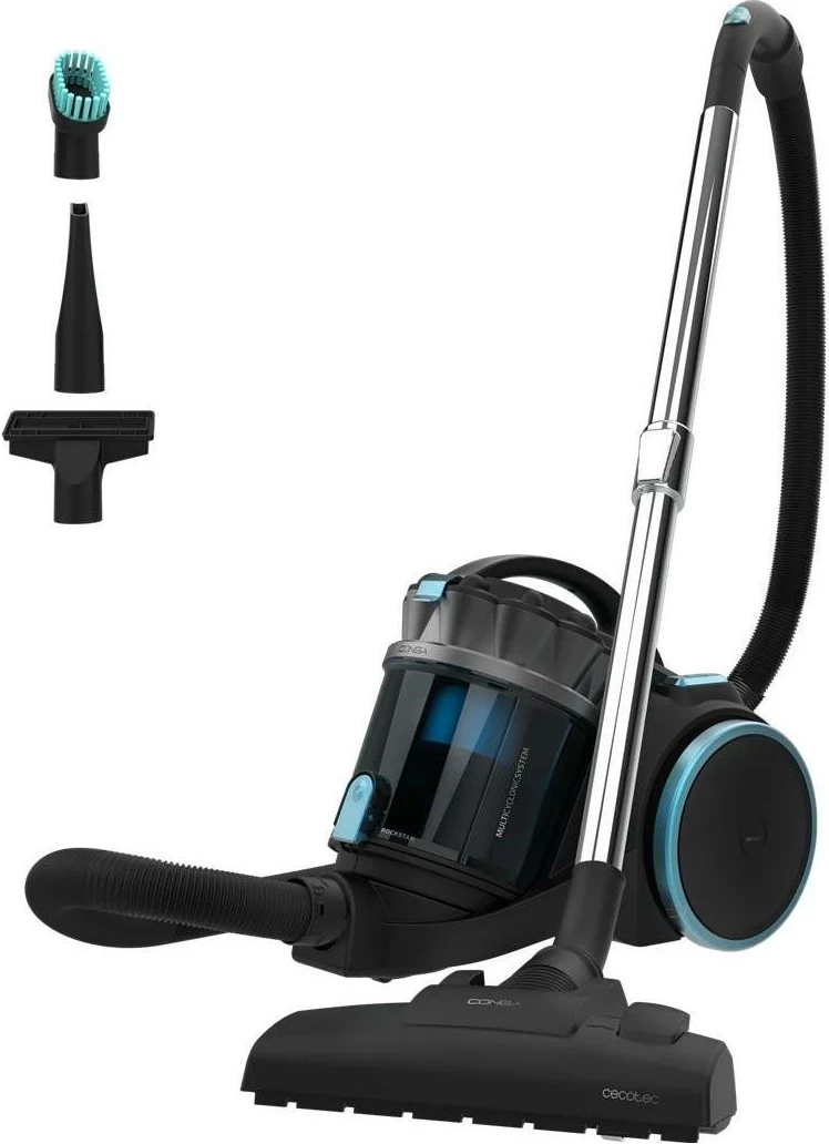 Fshesë elektrike Cecotec Conga Rockstar Multicyclonic XL, 4L, 800W, e zezë