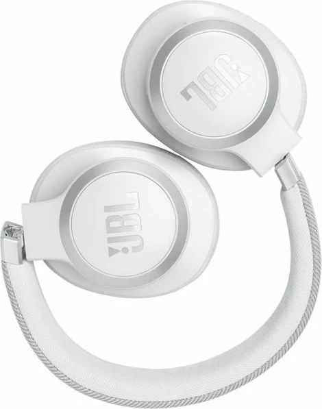 Kufje JBL Live 770NC, Bluetooth 5.3, wireless over-ear, ANC adaptiv, bateri deri 65 orë, bardha