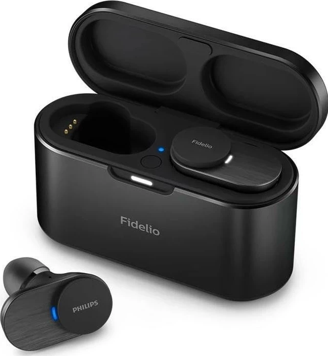 Kufje Philips Fidelio T1BK/00, ANC, Bluetooth 5.2, të zeza