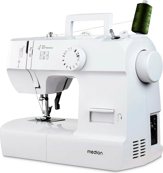 Makinë qepëse Medion LIFE MD11179 SM70, 4-step buttonhole, e bardhë